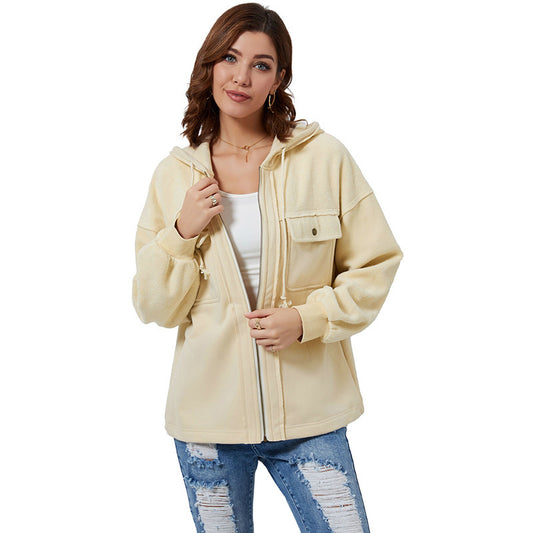 CAMILLE | THERMAL ZIP COAT