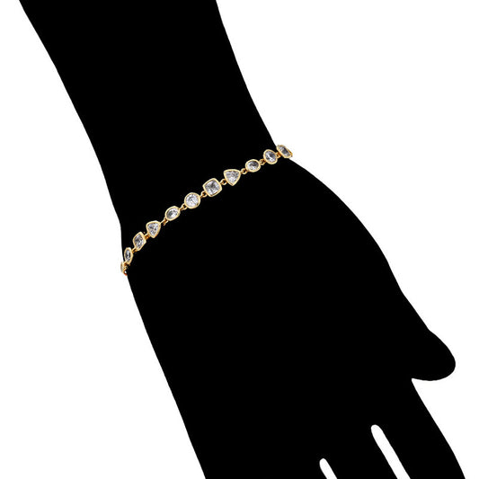 GEO | GEOMETRIC DIAMOND BRACELET