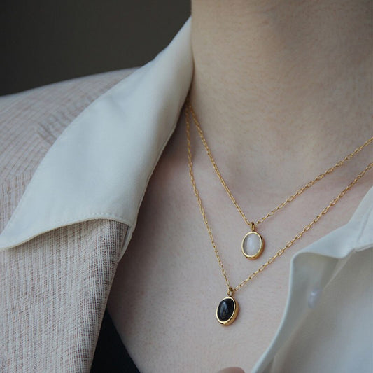 LUNA | CLAVICLE STEEL CHAIN