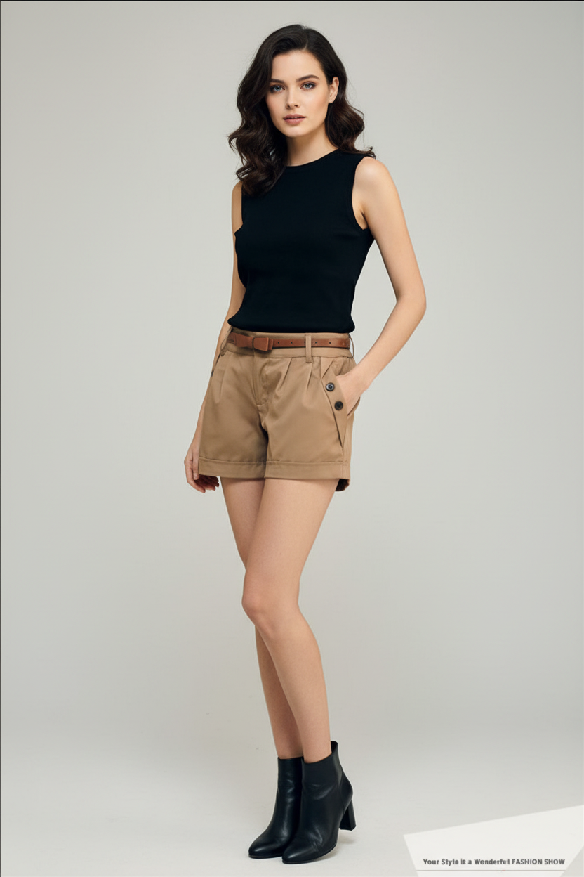 NARA | SLIM KOREAN SHORTS