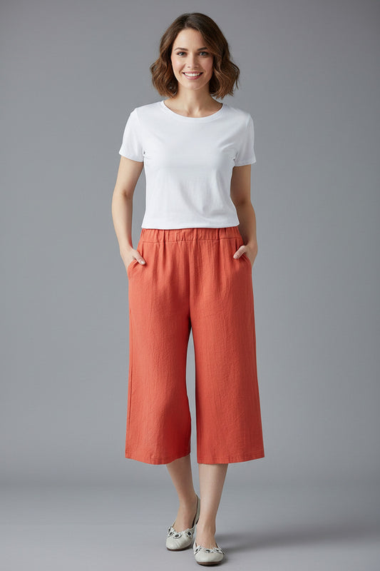 SIMONE | LOOSE RELAXED WIDE-LEG PANTS