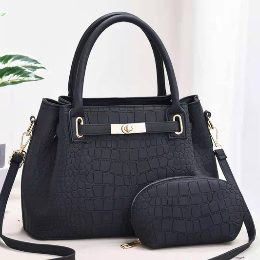 BIG | LARGE PU SHOULDER BAG
