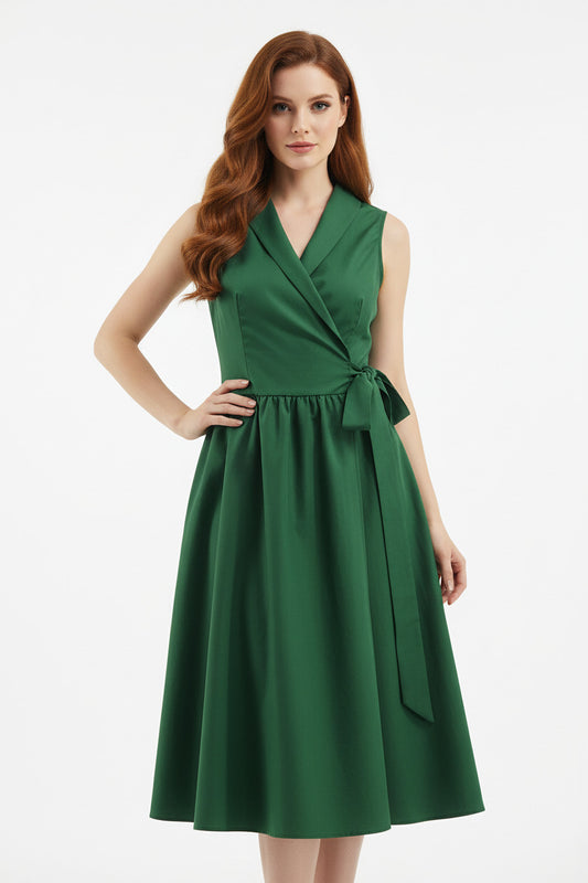 DIANA | TAILORED BELTED MIDI