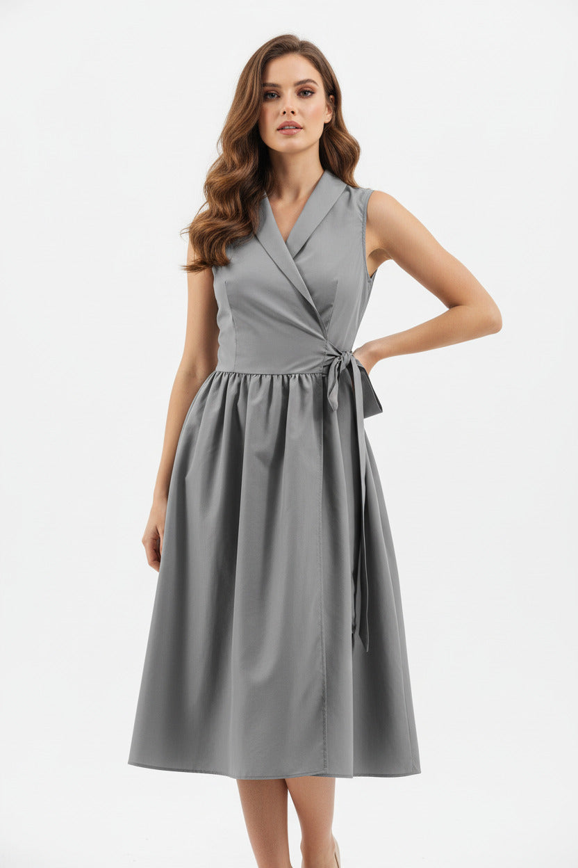 DIANA | TAILORED BELTED MIDI