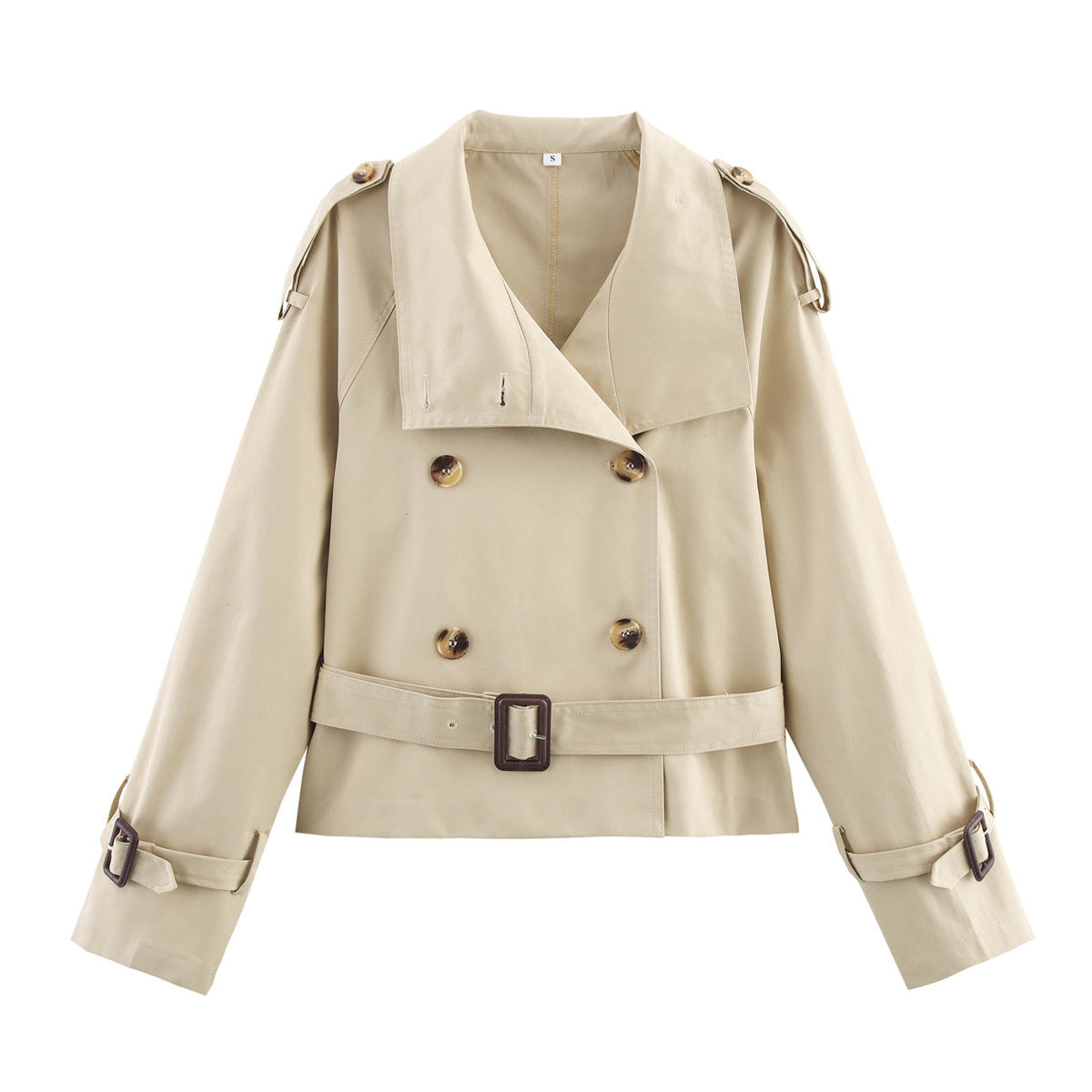 ELISE | BELTED NOTCH TRENCH