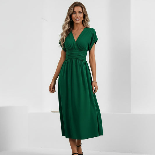 ELISE | CINCHED WAIST MIDI
