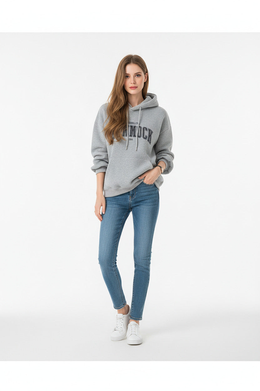 SEOUL | LETTER PRINT FLEECE