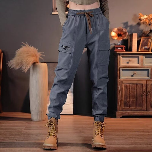 AXEL | ANKLE-TIED CARGO PANTS