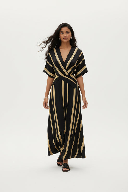 ISLA| BOHO STRIPED DRESS