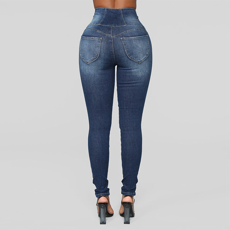 BIANCA | HIGH-WAIST SLIM JEANS