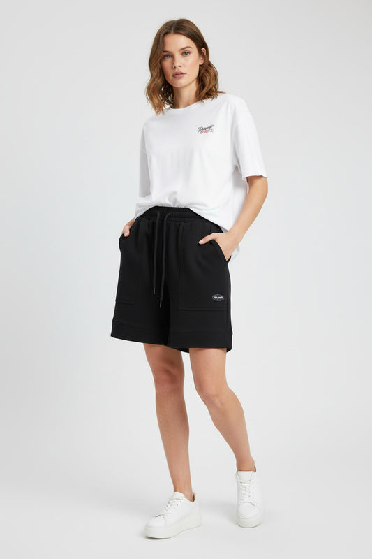 SLOANE | RELAXED LINEN-BLEND SHORTS