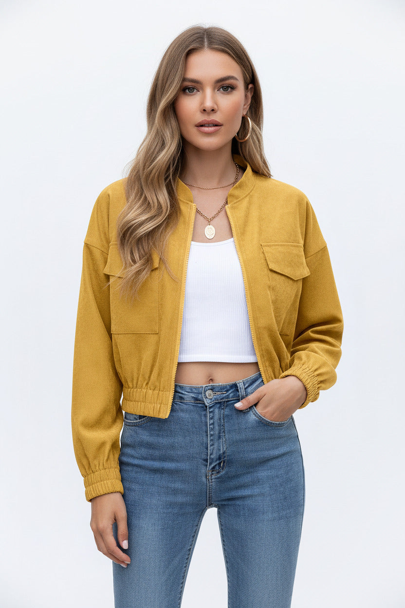 PETRA | CASUAL LEATHER COAT
