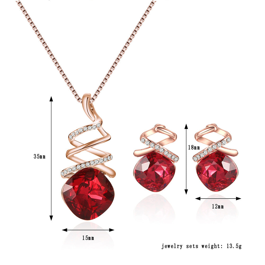 BRIDAL | BRIDAL NECKLACE EARRINGS SET