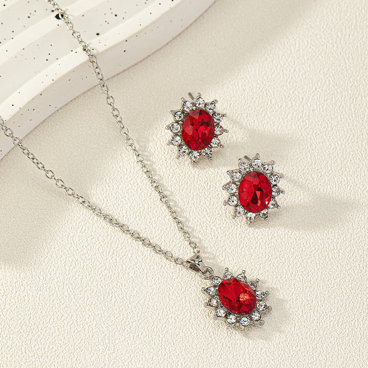 SOLANGE | SUNFLOWER ZIRCON SET