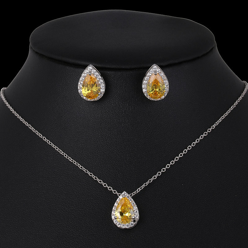 RAIN | WATER DROP ZIRCON SET