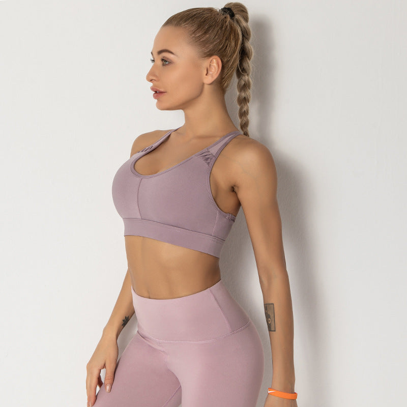 NORA | SEAMLESS RACERBACK BRA TOP