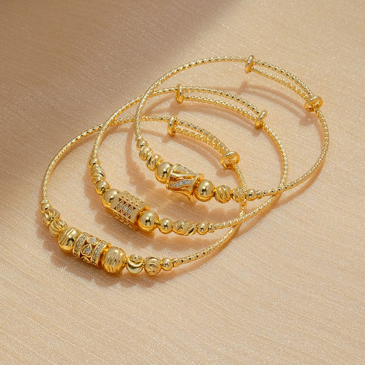 SERAPHINA | ARABIC GOLD BANGLE