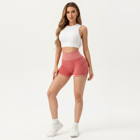 MIXA | STRIPE BIKER SHORTS