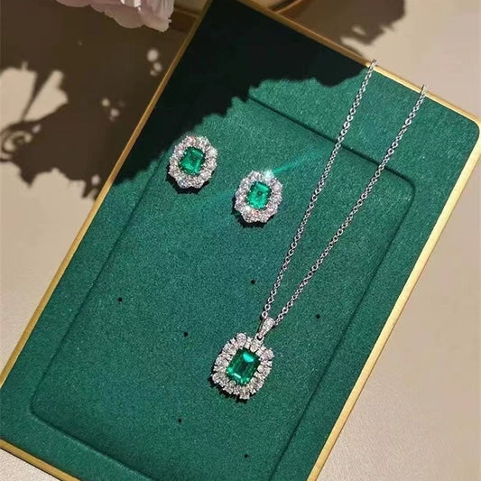 JADE | EMERALD ZIRCON JEWELLERY SET