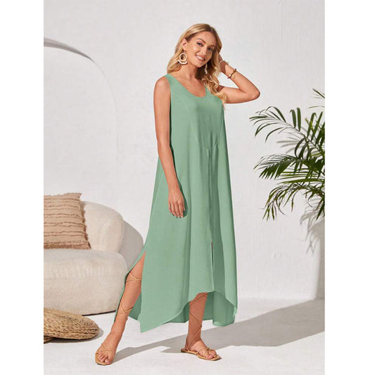 LAUREN | SLEEVELESS SHIFT MAXI
