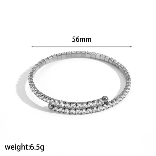 STEEL | DIAMOND STEEL BRACELET