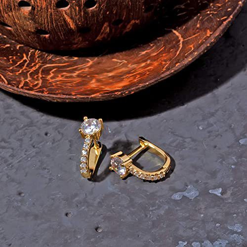 HORSE | HORSESHOE DIAMOND EAR CLIPS