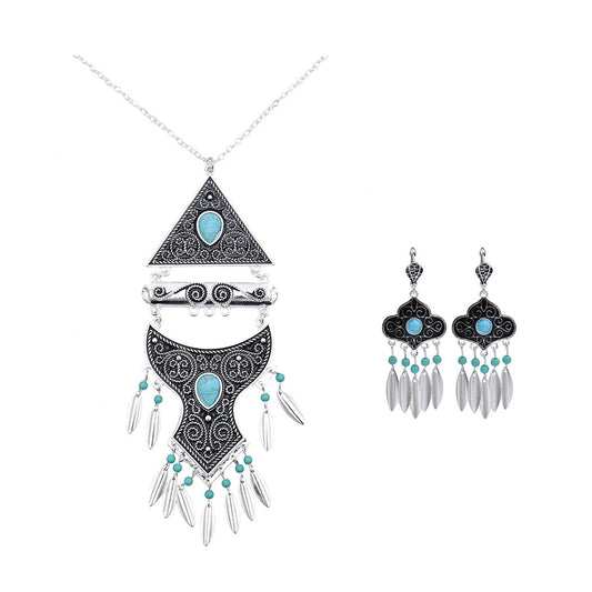 VIVIENNE | RETRO TASSEL JEWELLERY SET
