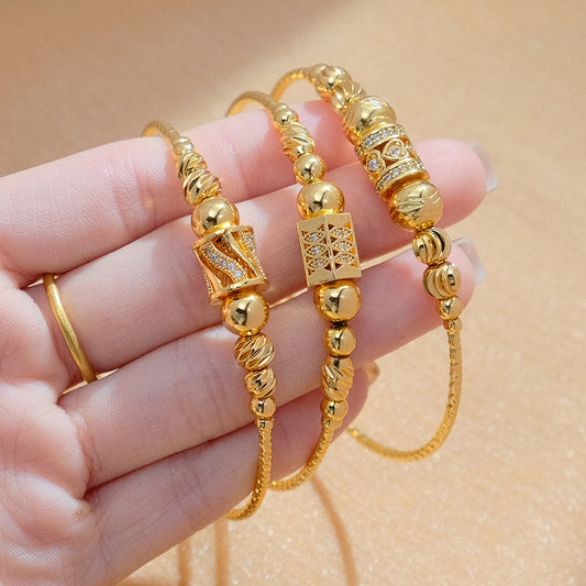 SERAPHINA | ARABIC GOLD BANGLE