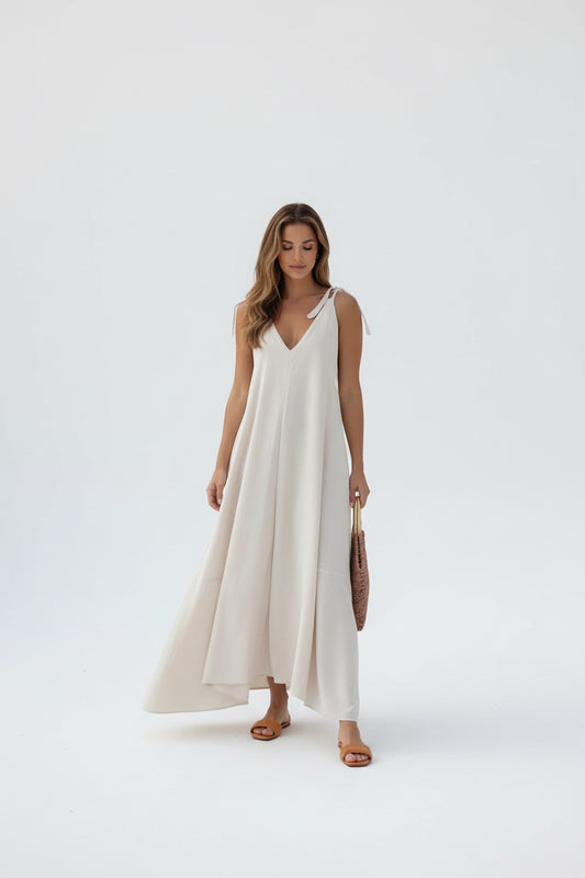 ARIANA | RELAXED LINEN MAXI
