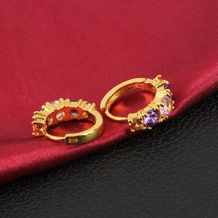 FANG | TOOTH SHAPED ZIRCON EARRINGS