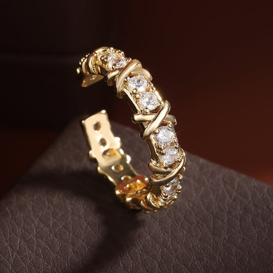 ISOLDE | INLAID ZIRCON BAND