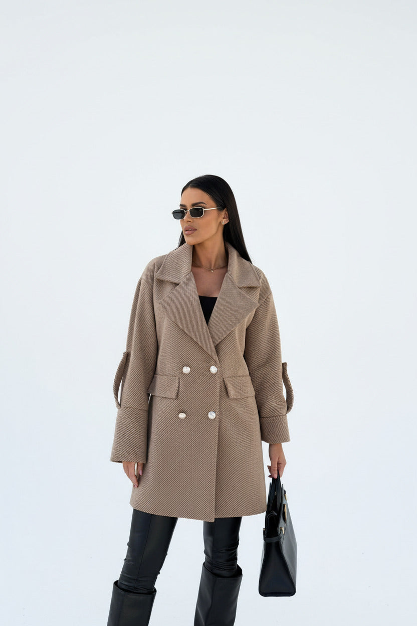 VIVIENNE | H-LINE WOOLEN COAT