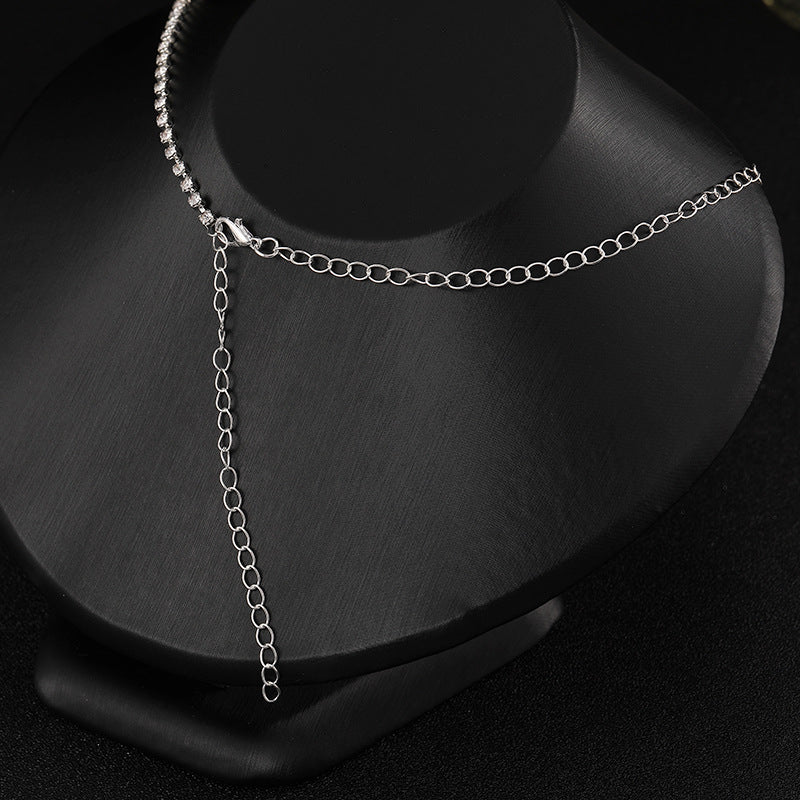 SPARKLE | ZIRCON NECKLACE EARRINGS SET