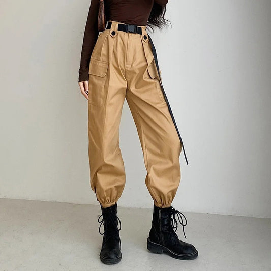 FREYA | BELTED CARGO WIDE-LEG