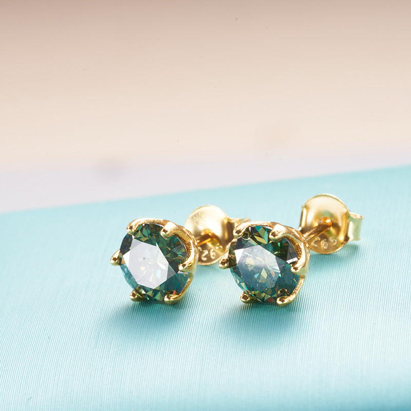 MOISS | MOISSANITE STUD EARRINGS