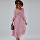 AMÉLIE | SMOCKED BOHO MIDI DRESS