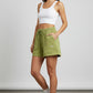 SLOANE | RELAXED LINEN-BLEND SHORTS