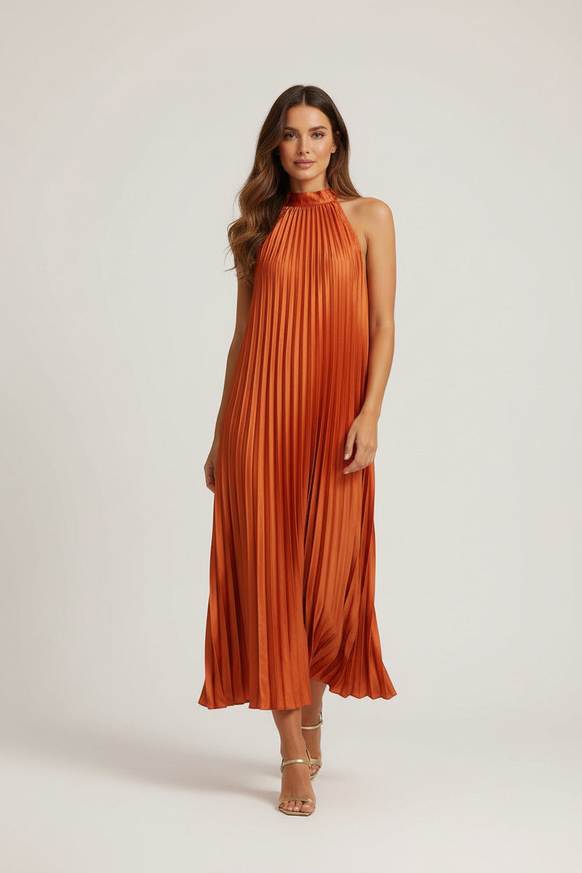 PLISSÉ | SOFT PLEATED CASUAL DRESS