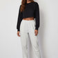 KEVA | LACE-HEM JOGGERS