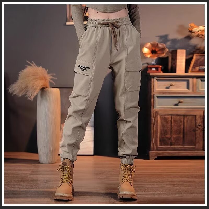 AXEL | ANKLE-TIED CARGO PANTS