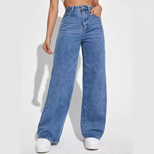 SLOANE | WIDE-LEG PALAZZO DENIM