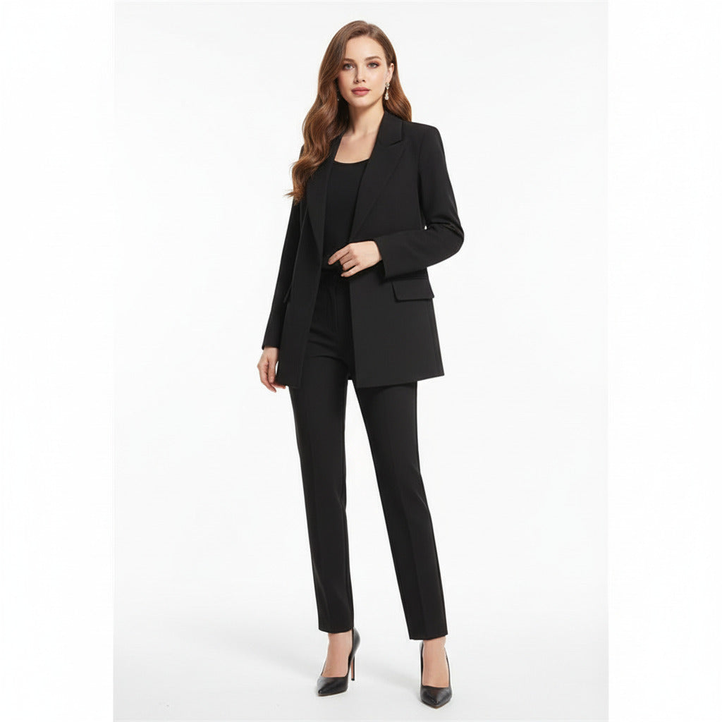 SERENA | LACE-UP SLIM BLAZER