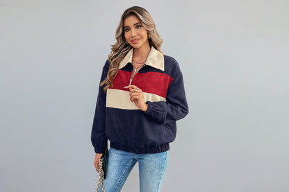 NINA | CONTRAST PATCHWORK JACKET