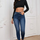 ZARA | ZIP CROPPED DENIM
