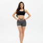 MIXA | STRIPE BIKER SHORTS