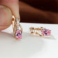 GARNET | CHAMPAGNE GOLD EAR CLIPS