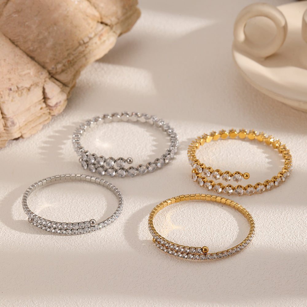 STEEL | DIAMOND STEEL BRACELET