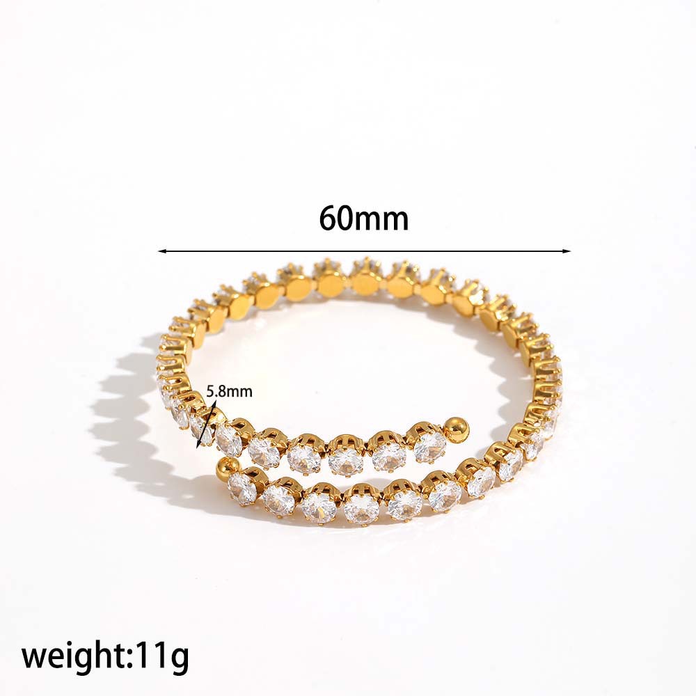 STEEL | DIAMOND STEEL BRACELET