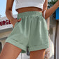 CLEO | HIGH-RISE PLEATED SHORTS