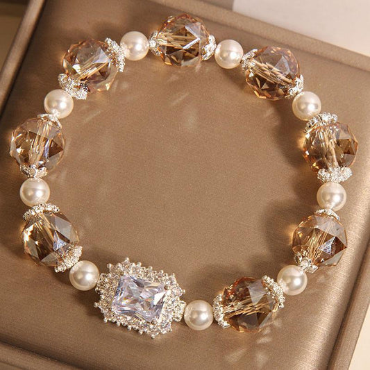CHAMPAGNE | CRYSTAL CHAMPAGNE BRACELET